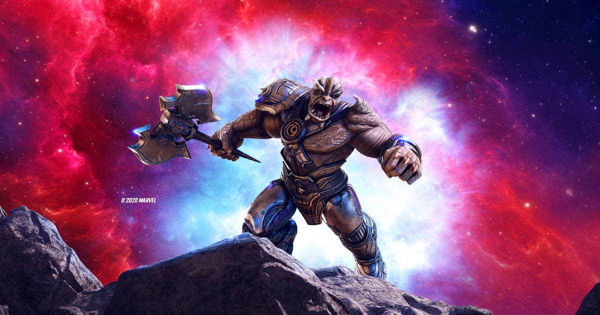 Marvel Strike Force The Black Order Axeman