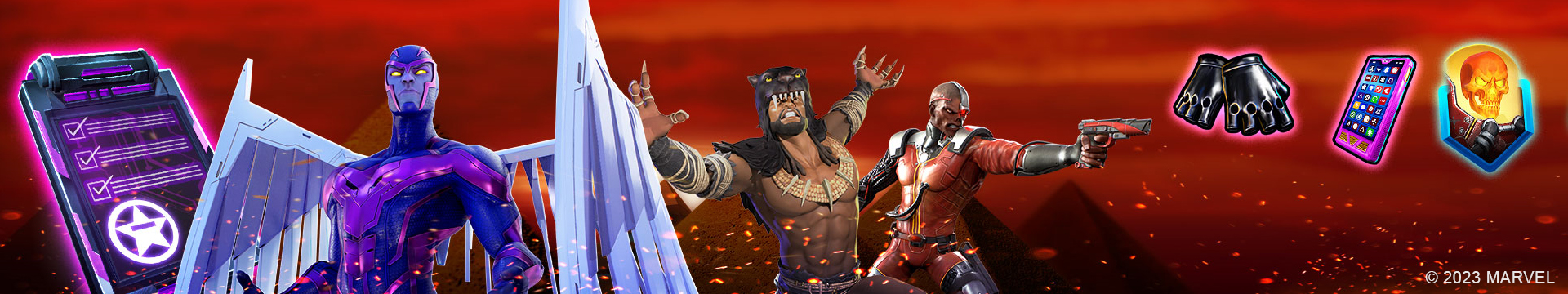MARVEL Strike Force on X: Scream clears buffs from enemies, applies Bleed  and Slow, and Heals her Symbiote allies when characters are defeated.  Scream has joined the MARVEL Strike Force!  /