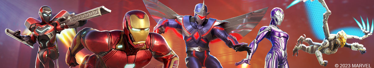 New Avengers, Undying & Pegasus : MarvelStrikeForce_