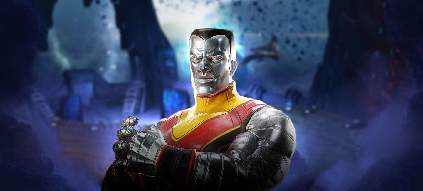 Marvel Strike Force - The X-Men team's Protector, Colossus uses